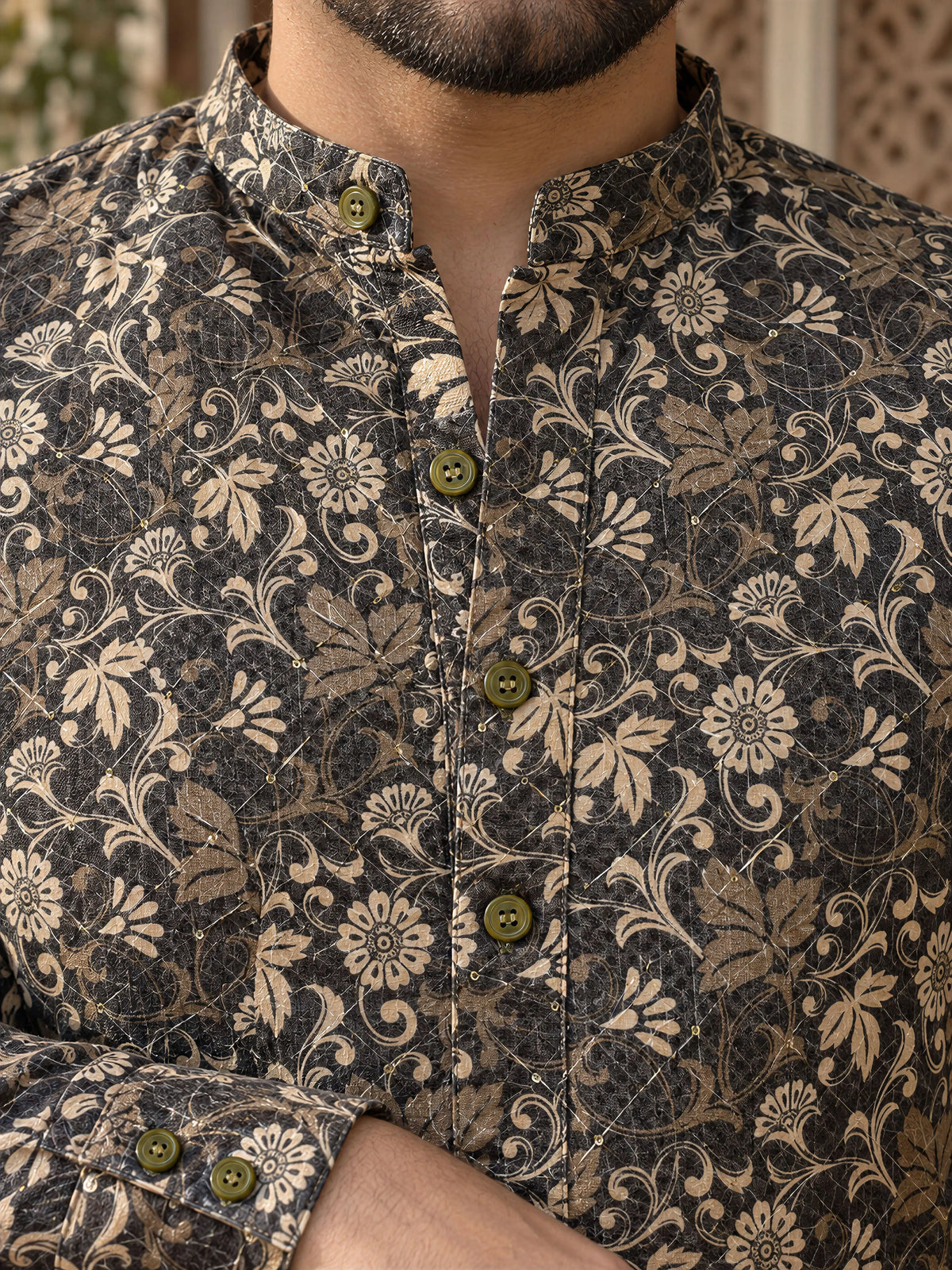 Heena Ethnic Printed Men's Kurta