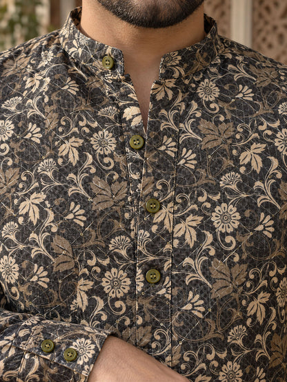 Heena Ethnic Printed Men's Kurta