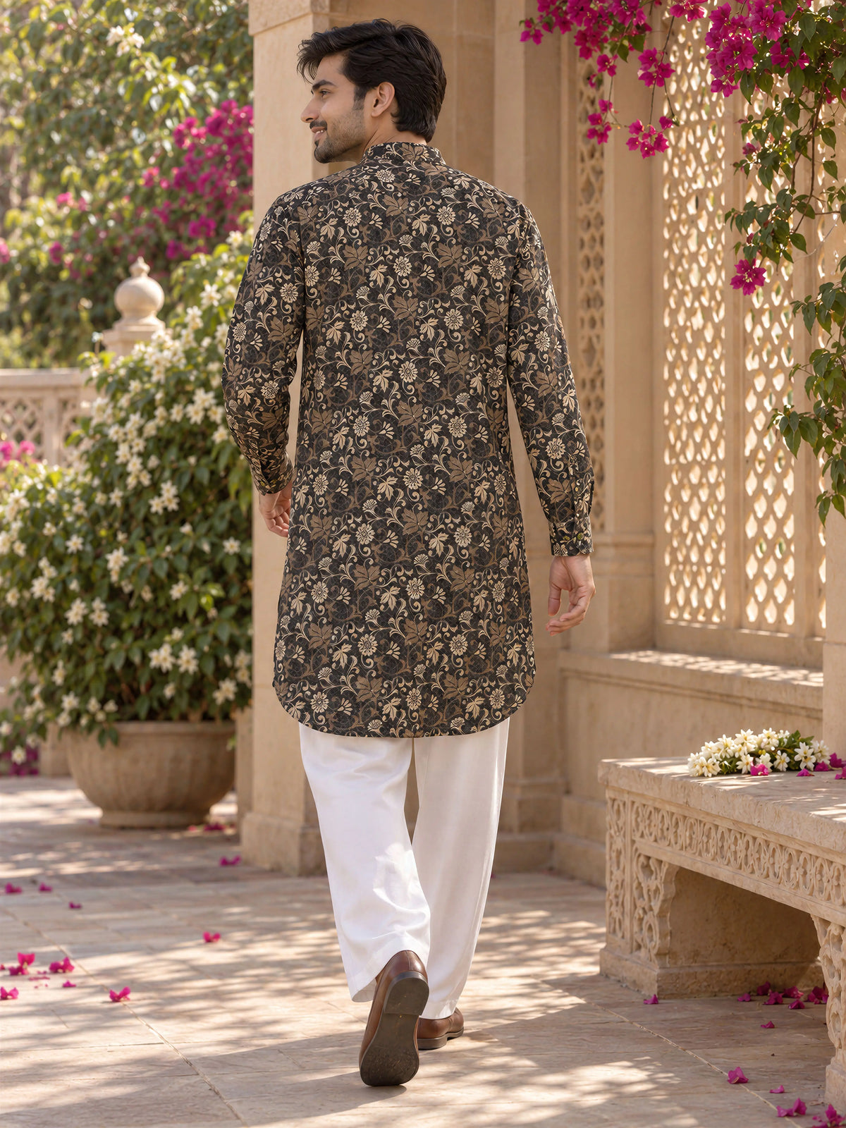 Heena Ethnic Printed Men's Kurta